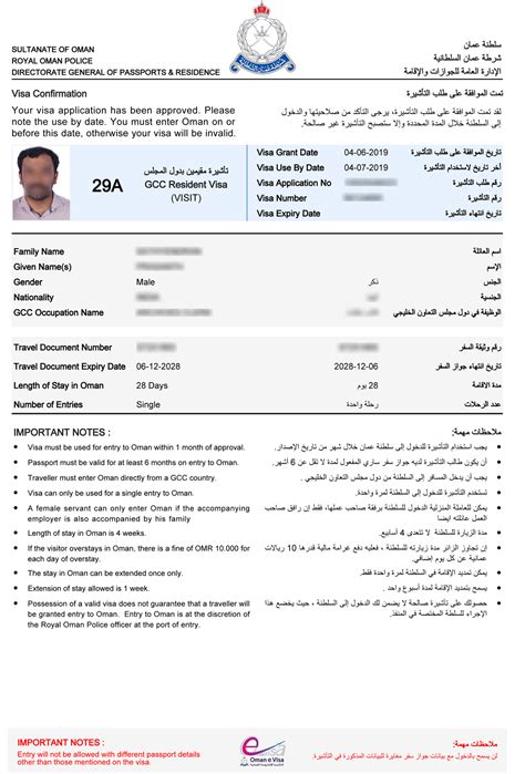 oman visa for us citizens